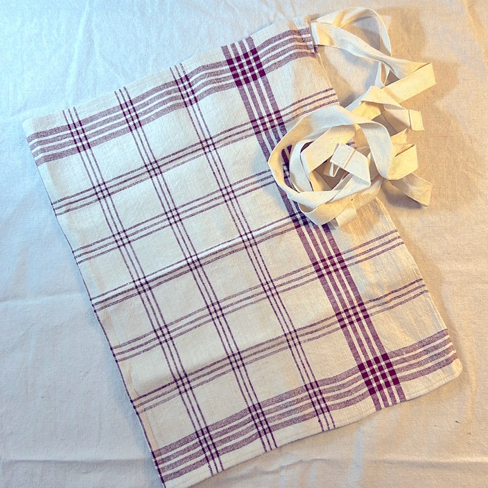 Vintage Dishtowel Apron